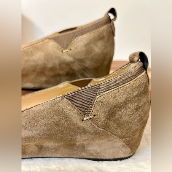 Vaneli Ardelia Suede Metallic Wedge Size 10 - Picture 9 of 14